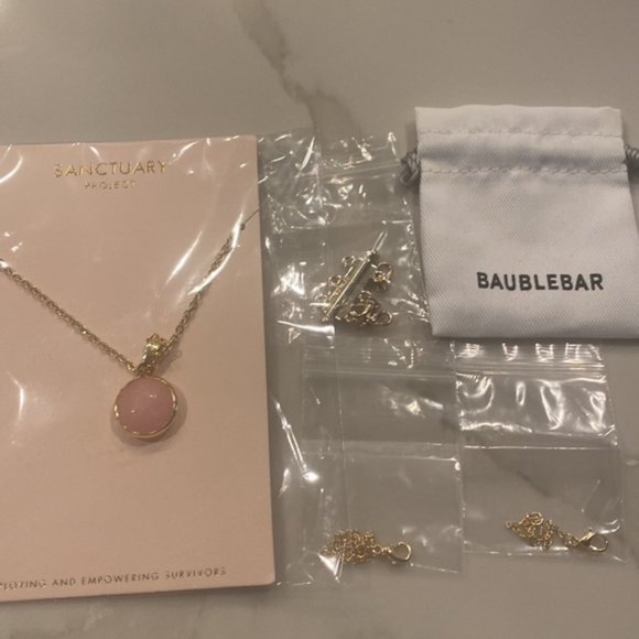 Sanctuary Project Rose Serenity Necklace/Baublebar BYO Necklace Clasp/Extender - Picture 1 of 8
